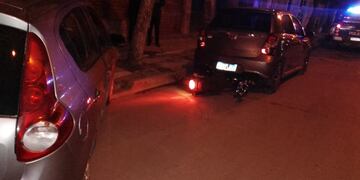 Accidente en Arroyito José A Vocos al 100