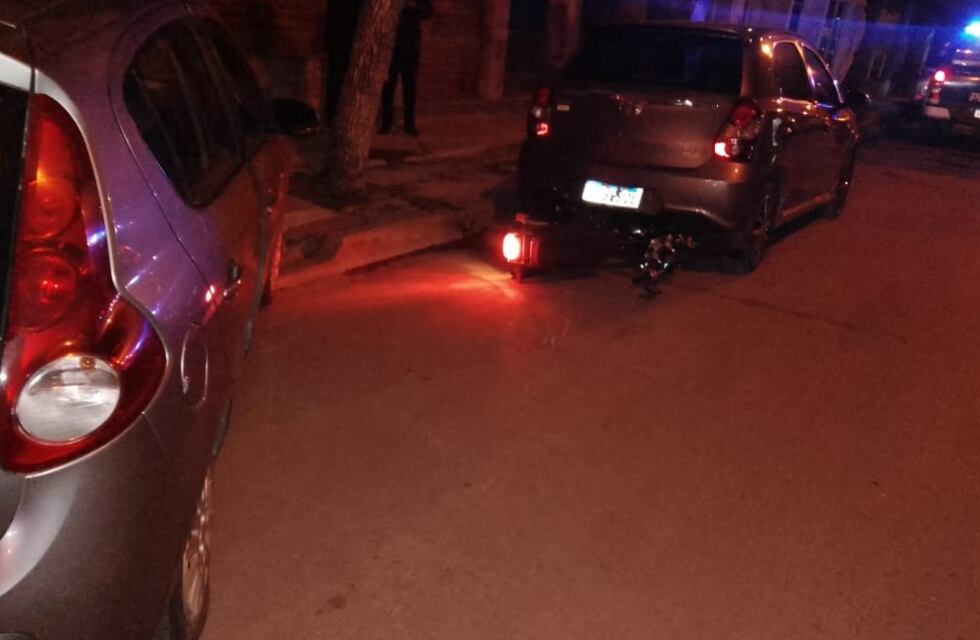 Arroyito: fractura de clavícula para un hombre de 60 años tras un accidente en motocicleta