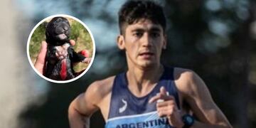 El duro descargo de Coco Muñoz al encontrar dos cachorros abandonados en Esquel.