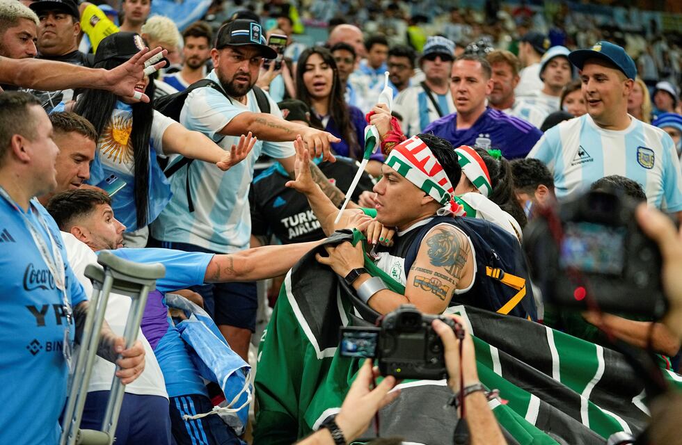 Mundial de Qatar 2022: en medio del duelo entre Argentina y México, cómo fue el ambiente entre los hinchas