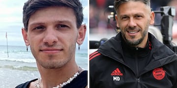 Facundo Bono, el hijo mayor de Martín Demichelis.