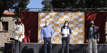 Reconocimiento a emprendedores de Carlos Paz que participaron del Programa de Empleo Independiente.