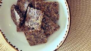 Crackers de semillas, fáciles y nutritivas