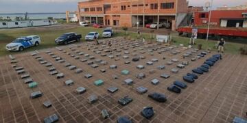 Misiones: secuestran megacargamento de marihuana.