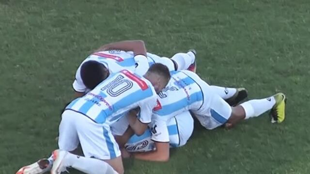 Debut y goleada para Ignacio Abraham en Juventud Unida de Gualeguaychú