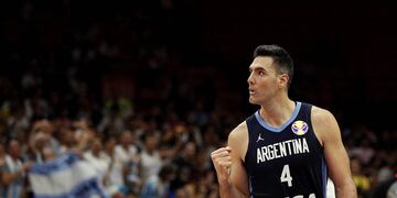 Luis Scola, capitán de la selección argentina de básquet.