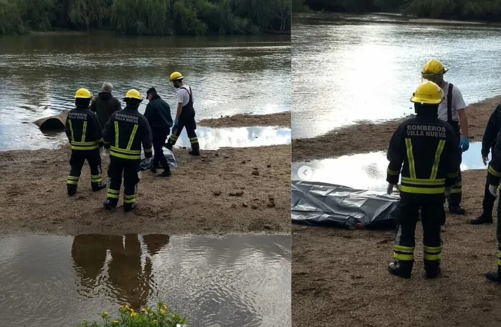 Villa Nueva: hallaron un cuerpo en el río Ctalamochita