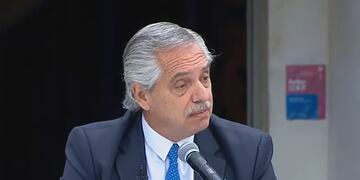 Alberto Fernández. Acto por el Día de las y los Trabajadores de Empresas Recuperadas, en Llavallol, provincia de Buenos Aires.