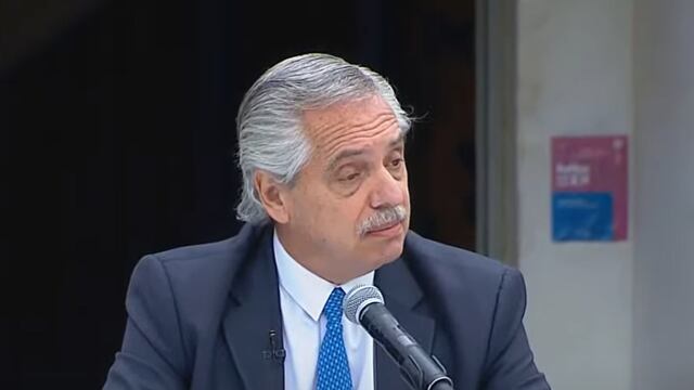 Alberto Fernández. Acto por el Día de las y los Trabajadores de Empresas Recuperadas, en Llavallol, provincia de Buenos Aires.