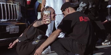 La Joaqui estrenó "Butakera" con El Noba y Alan Gómez (Foto: IG @alangomez)