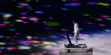 Arisa Tsubata estuvo presente en la ceremonia inaugural de los Juegos Olímpicos Tokio 2020.