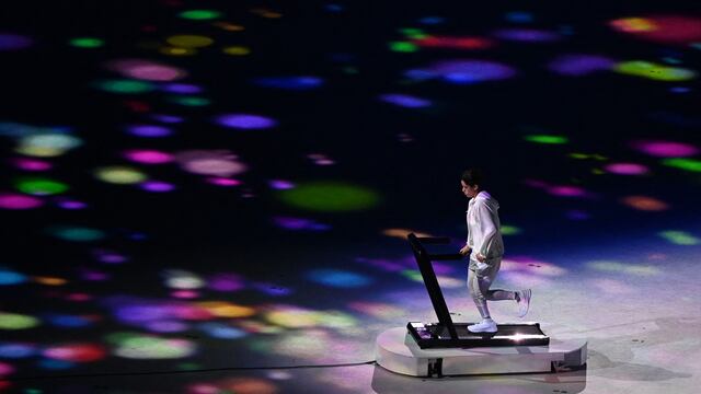 Arisa Tsubata estuvo presente en la ceremonia inaugural de los Juegos Olímpicos Tokio 2020.