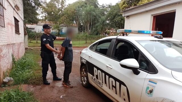 Eldorado: ocultó elementos robados entre sus prendas y fue detenido.