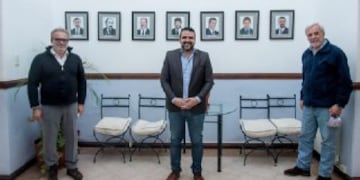 El Intendente de la ciudad mantuvo un encuentro con el ex-gobernador José Estabillo