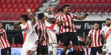 River perdió 2-1 antes Estudiantes de La Plata. (Foto: Clarín/Marcelo Carroll)