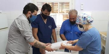 Llegaron más vacunas para el Hospital Pintos