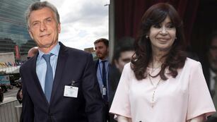 Elecciones Paso 2023: Mauricio Macri y Cristina Kirchner. (La Voz)