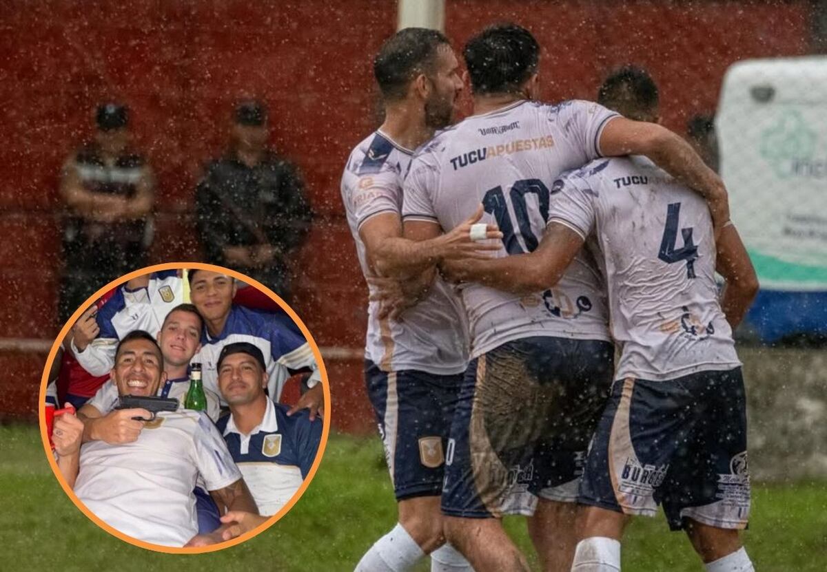 Polémica en el ascenso: clasificaron a la final y se fotografiaron con alcohol y dos armas