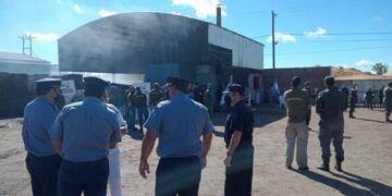 Quemaron seis toneladas de marihuana y llenaron de humo un pueblo