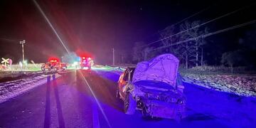 Tragedia en ruta nacional 19: 3 menores y 1 mayor de edad murieron en un accidente vial
