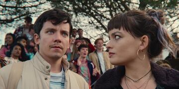 Otis y Maeve vuelven a encontrarse. ¿Qué pasará entre ellos en la tercera temporada de "Sex Education"?. (Netflix).