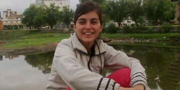 INGRID VIDOSA. Víctima femicidio, en el Cerro de la Cruz.
