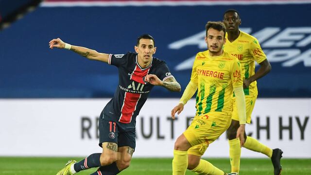 Di María: en pleno partido del PSG le avisaron de un violento robo en su casa (foto: TyC)