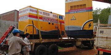 Autoridades se encuentran en obras para solucionar problemas hídricos en Puerto Iguazú.