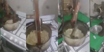 Salto Encantado: alumna de la EPET Nº 8 fabricó una máquina para hacer reviro, la clásica receta misionera