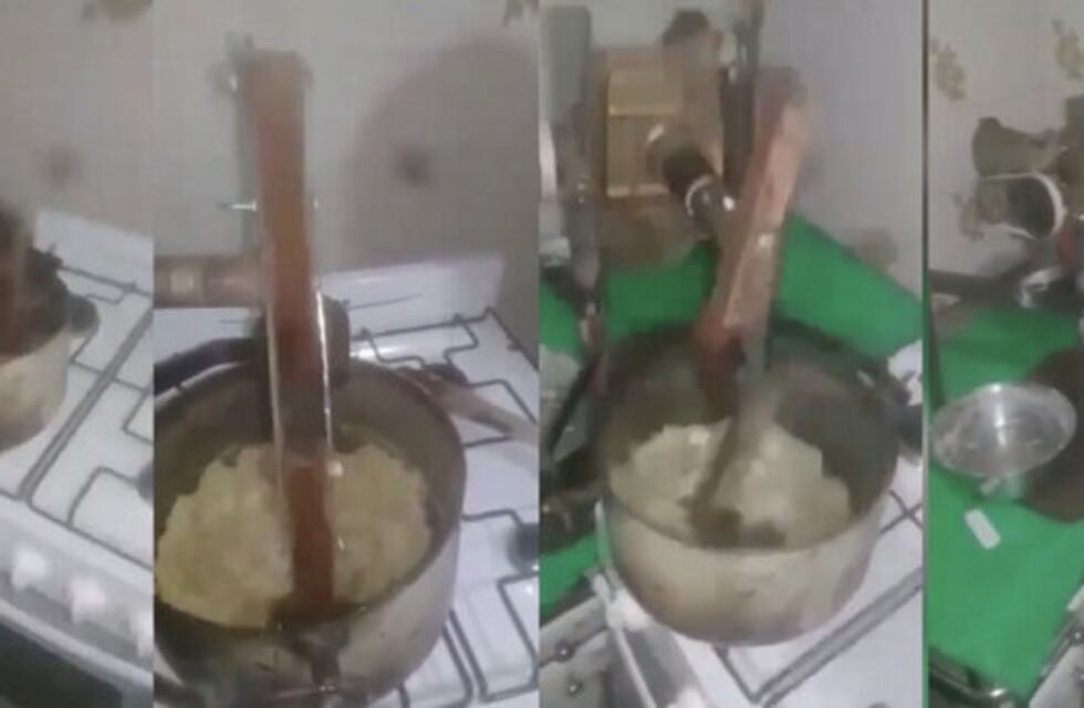 Salto Encantado: alumna de la EPET Nº 8 fabricó una máquina para hacer la clásica receta misionera, el reviro