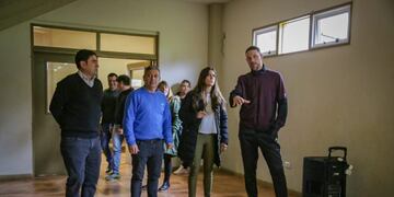 Continúan ejecutándose obras en el Polideportivo de Eldorado.