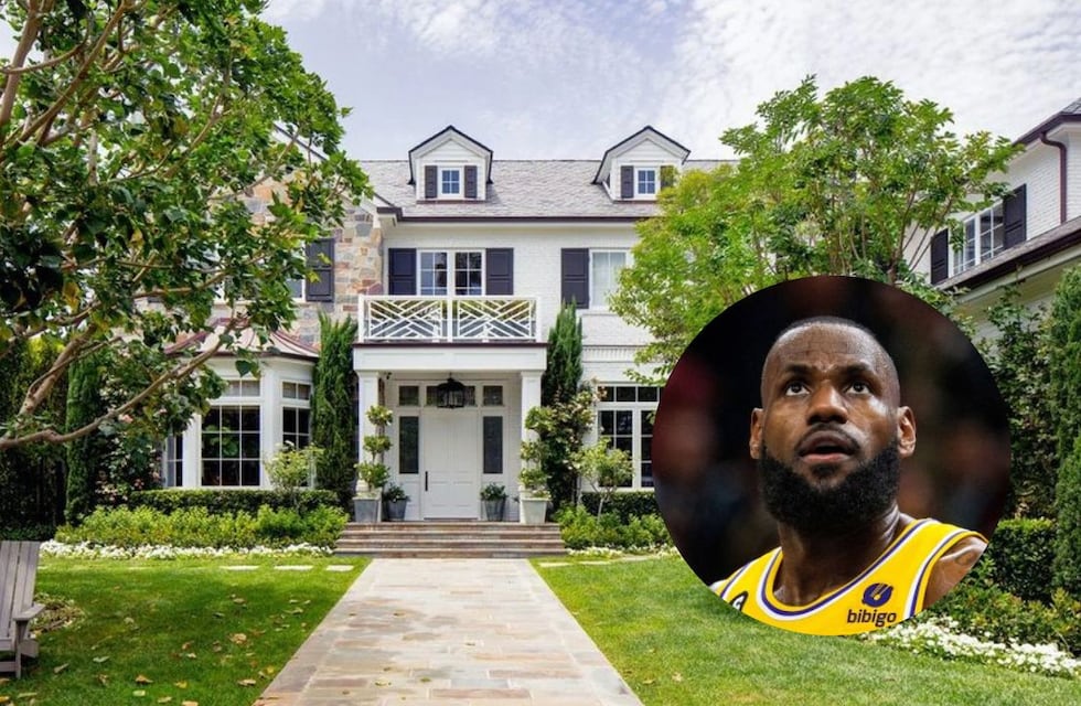Con ocho baños y hasta sala de cine: así es por dentro la mansión que LeBron James vendió en Los Ángeles