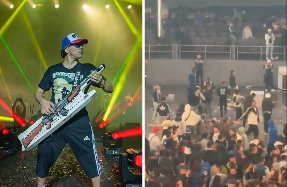 Batalla campal en un recital de Damas Gratis en Colombia: se registró un muerto y varios heridos