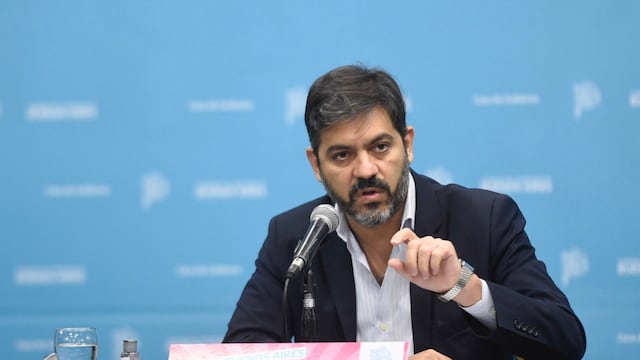 Carlos Bianco, jefe de Gabinete de la provincia de Buenos Aires