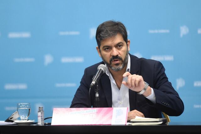 Carlos Bianco, jefe de Gabinete de la provincia de Buenos Aires