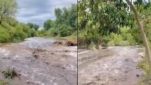 Crecieron los ríos en el norte provincial por el aporte de las lluvias (La Voz)