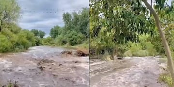 Crecieron los ríos en el norte provincial por el aporte de las lluvias (La Voz)
