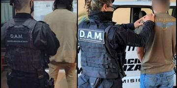 Varios individuos fueron detenidos por robo en Posadas.