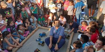 Kermes de ciencias en Huerta Grande.