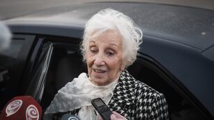 "Aberrante": así calificó Estela de Carlotto al acto que convoca Victoria Villarruel. Foto: Federico López Claro.