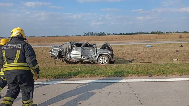 Un hombre perdió la vida tras el siniestro vial, en cercanías de Villa María (La Voz)