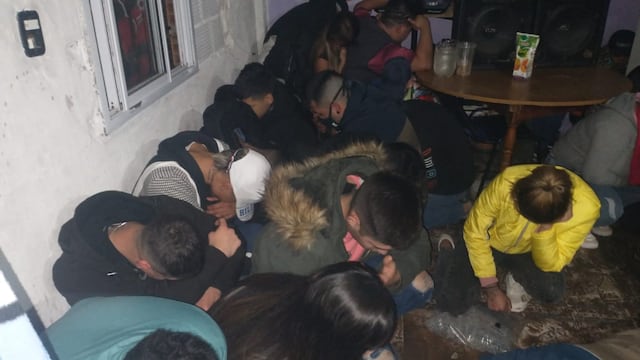 El encuentro se llevó a cabo en una vivienda ubicada cerca de pasaje Capuchinos y Magallanes.