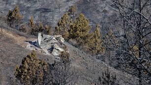 Villa Yacanto, más de 12 mil hectáreas quemadas. (La Voz)