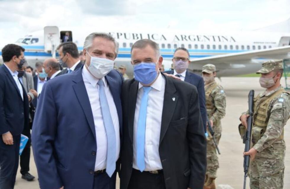 El presidente Alberto Fernández junto a su gabinete de ministros llegó a Tucumán
