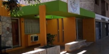 Sede del Centro de Abordaje Integral de Niños, Niñas y Adolescentes Víctimas (ANIVI), que investiga el caso