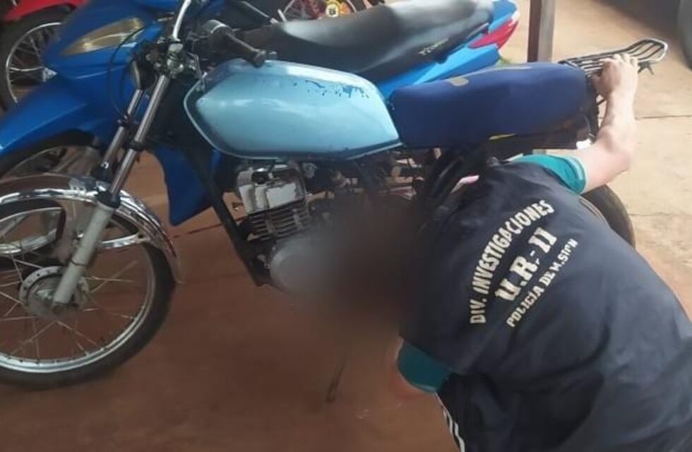 Una motocicleta sustraída en Alba Posse fue recuperada en Oberá