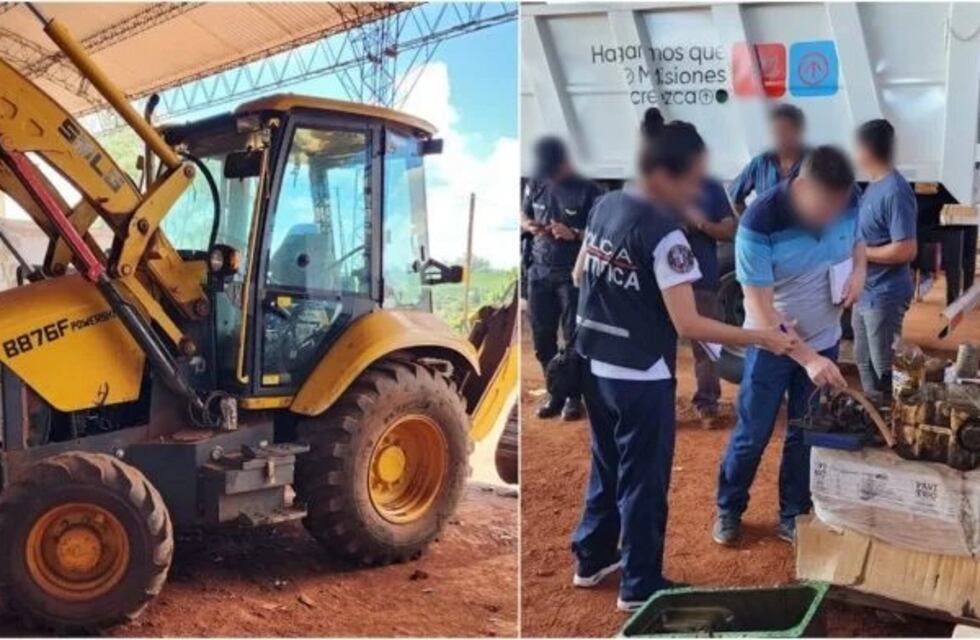 Acto vandálico averió el motor de una maquina municipal en Colonia Delicia