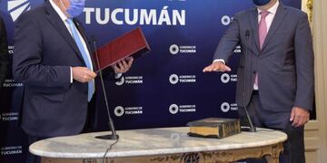 Juró el nuevo ministro de seguridad de Tucumán.