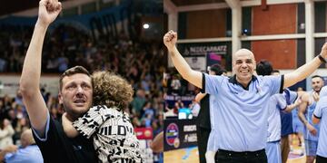 Los puntaltenses Emanuel Depetris y Rubén Jaime se consagraron campeones en la Copa Chile de Basquetbol.