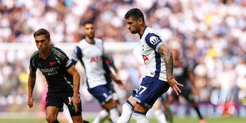 Cuti Romero se metió en una polémica con el Tottenham.